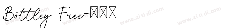 Bottley Free字体转换